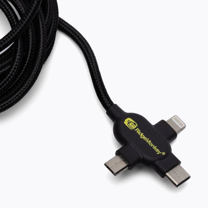 Kabel Ridge Monkey Vault USB-A to Multi Out черен RM195 2