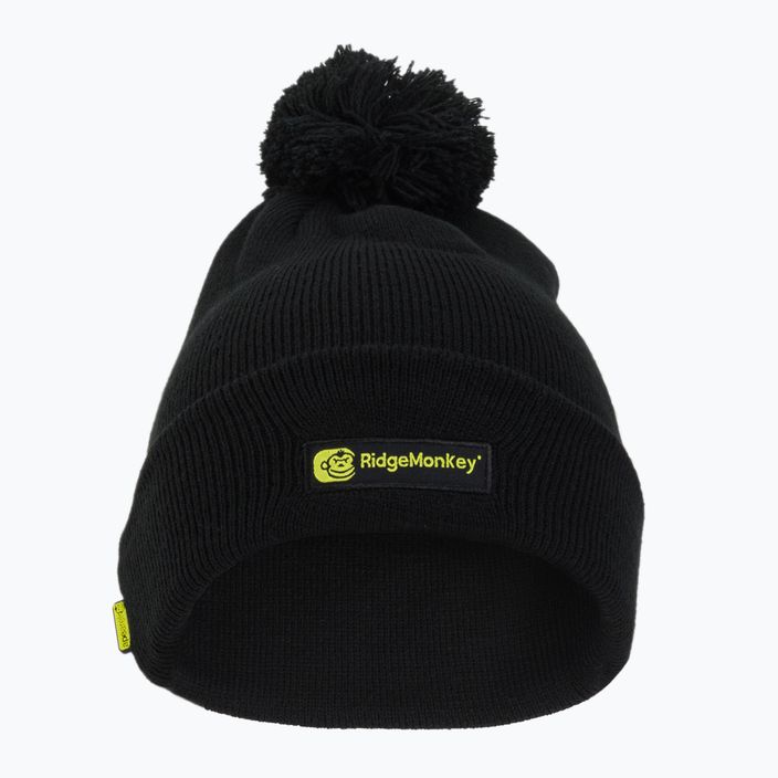 RidgeMonkey Apearel Bobble Beanie шапка черно RM556 2