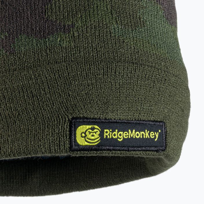RidgeMonkey Apearel Bobble Beanie шапка зелена RM558 3