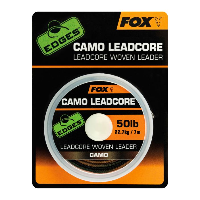 Водач за шаран Fox Camo Leadcore 25 м камуфлаж CAC748 2