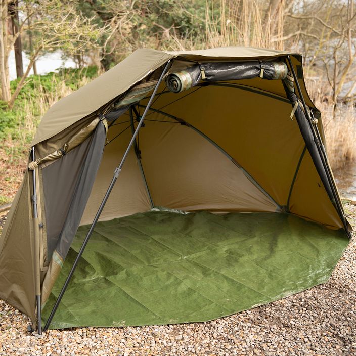 Едноместна палатка Fox International Eos 60" Brolly System green 3