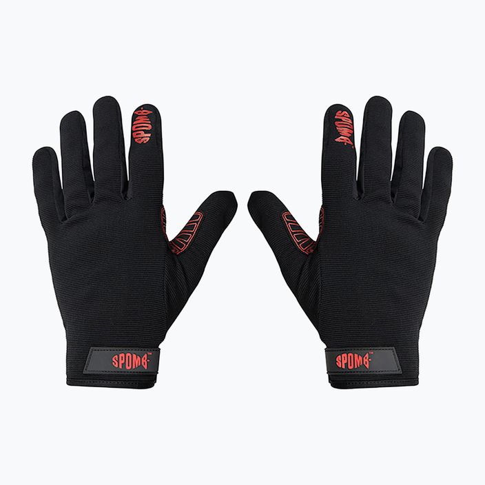 Черни риболовни ръкавици Spomb Pro