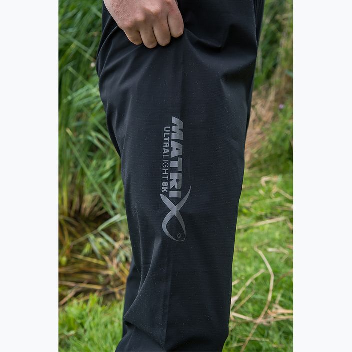Matrix Ultra-Light Salopettes черни панталони за риболов 16