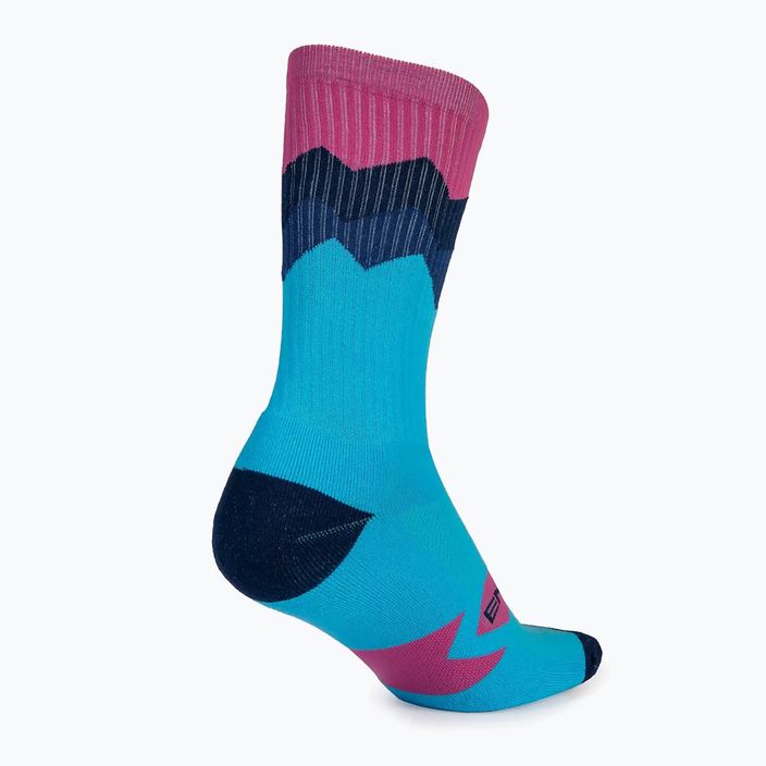 Мъжки чорапи за колоездене Endura Jagged electric blue 3