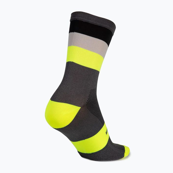 Мъжки чорапи за колоездене Endura Bandwidth hi-viz yellow 3