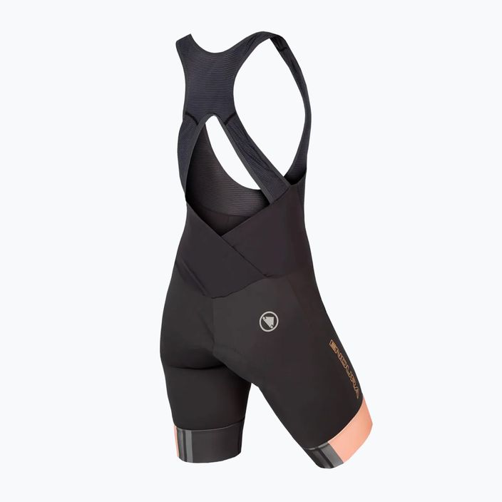 Endura FS260-Pro DS Bibshort дамски шорти за колоездене neon peach 2