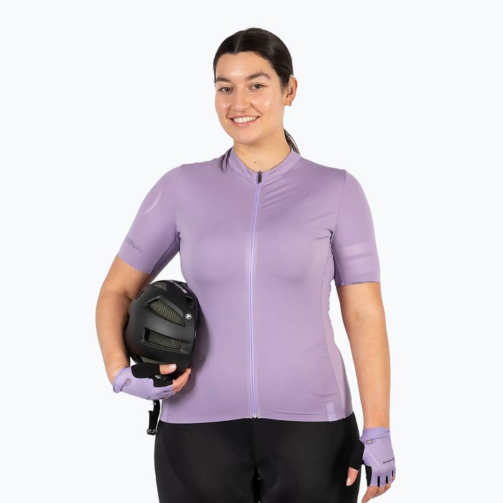 Дамска колоездачна фланелка Endura Pro SL II S/S violet