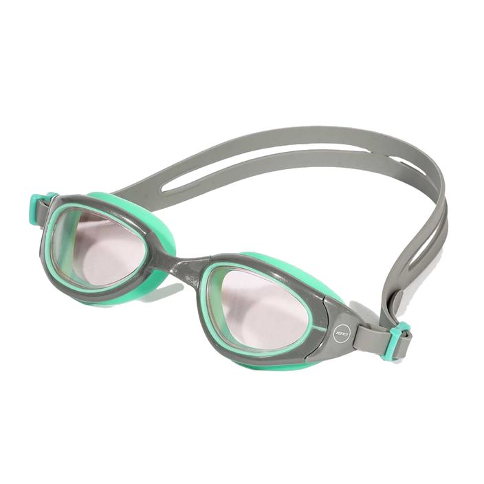 Очила за плуване ZONE3 Attack розово/сиво/зелено 2