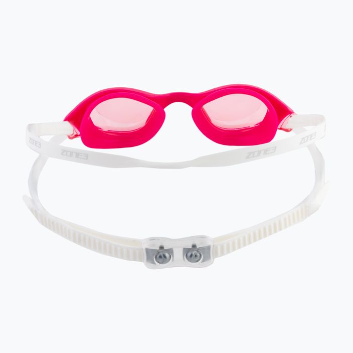 Очила за плуване Zone3 Aspect 114 в бяло-розово SA20GOGAS114_OS 5