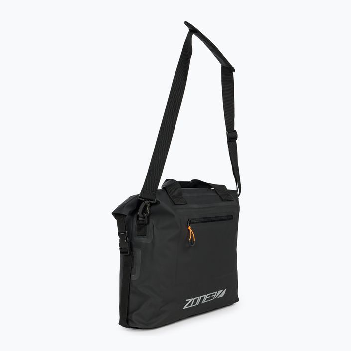ZONE3 Водоустойчива чанта за водни костюми черна/оранжева 4