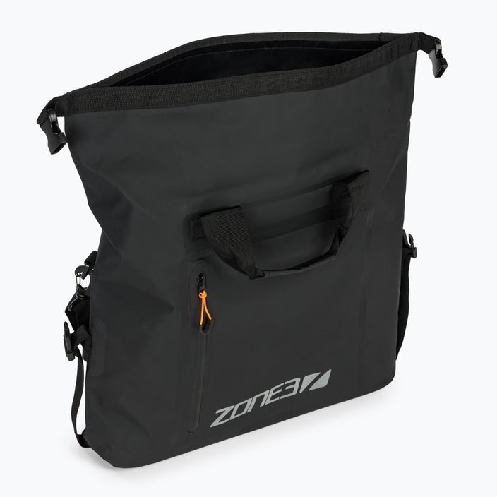 ZONE3 Водоустойчива чанта за водни костюми черна/оранжева 5