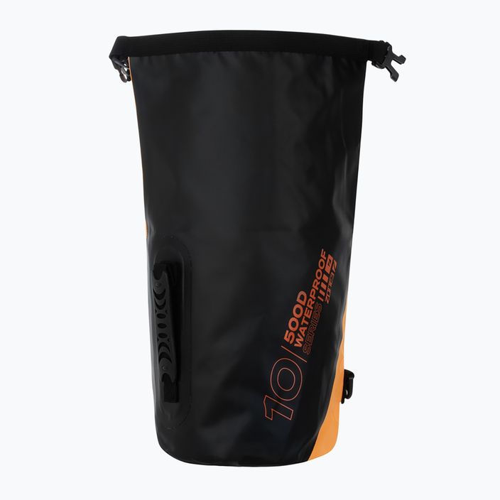 ZONE3 Суха чанта Водоустойчива рециклирана 10 л оранжево/черно