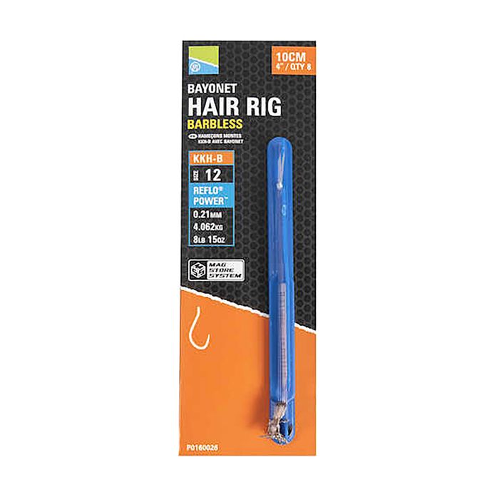Preston KKH-B Mag Store Hair Rigs кука без бодли + прозрачна линия P0160025 2