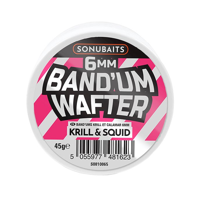 Стръв за кука  Sonubaits Band'um Wafters Krill & Squid S1810074 2