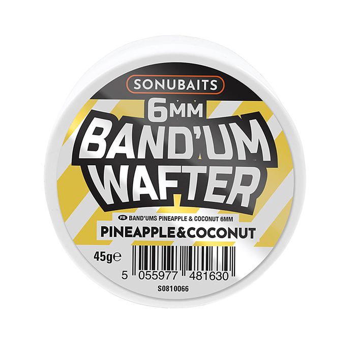 Стръв за кука Sonubaits Band'um Wafters Pineapple Coconut S1810075 2