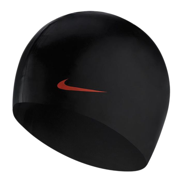Nike Твърда силиконова шапка за плуване черна 93060-001 2