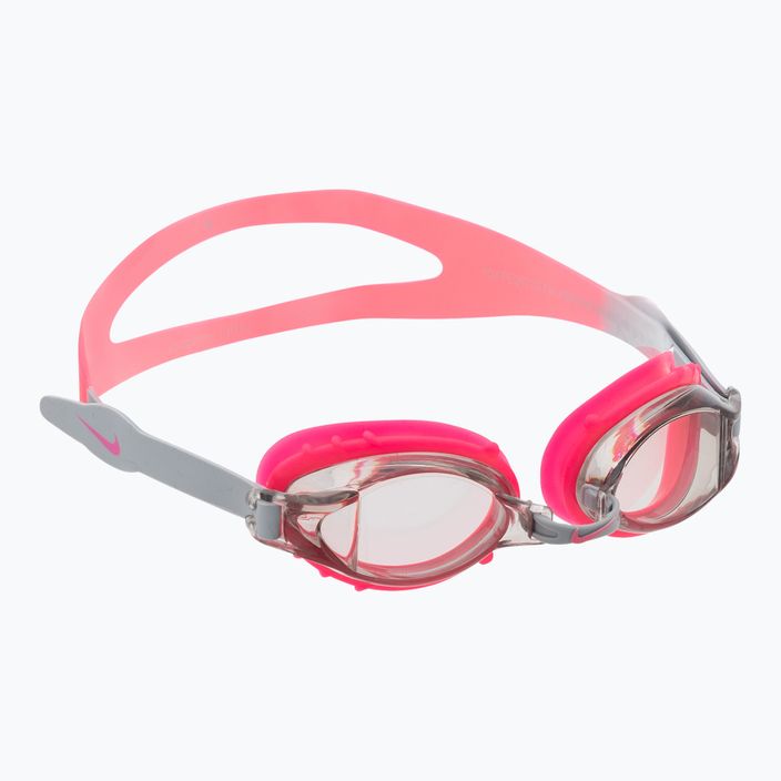 Детски очила за плуване Nike CHROME JUNIOR розово/сиво TFSS0563-678