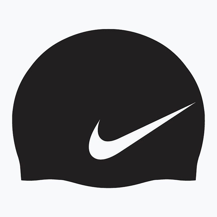 Nike Big Swoosh шапка за плуване черна NESS8163-001 2