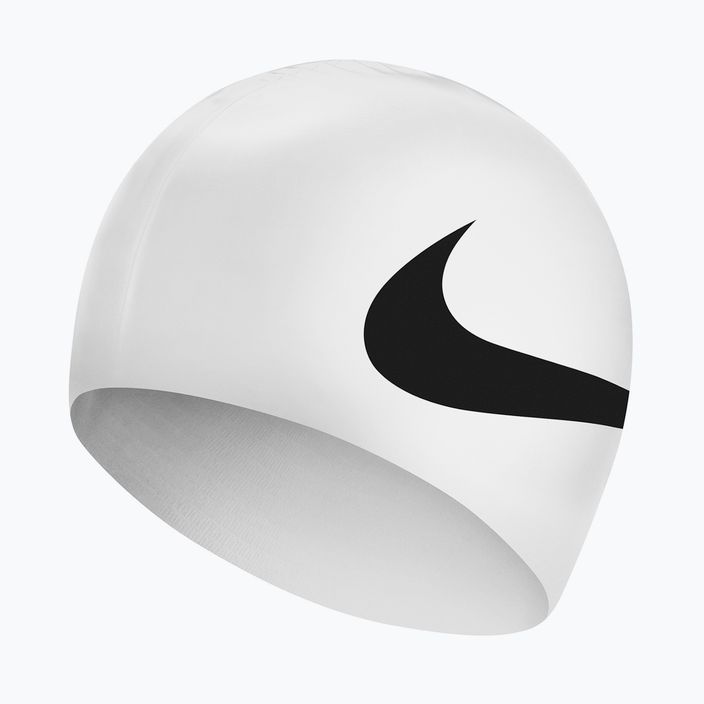 Nike Big Swoosh шапка за плуване бяла NESS8163-100 3