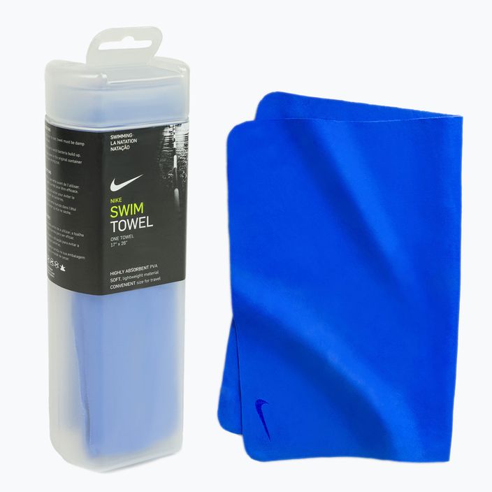 Nike Hydro бързосъхнеща кърпа синя NESS8165-425