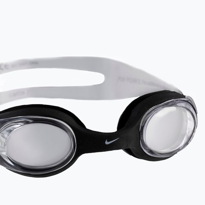 Детски очила за плуване Nike ONE-PIECE FRAME JUNIOR бяло и черно NESS7157 4