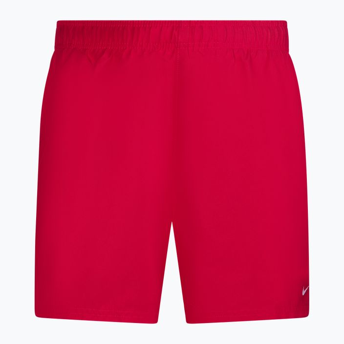 Мъжки къси панталони за плуване Nike Essential 5" Volley червени NESSA560-614