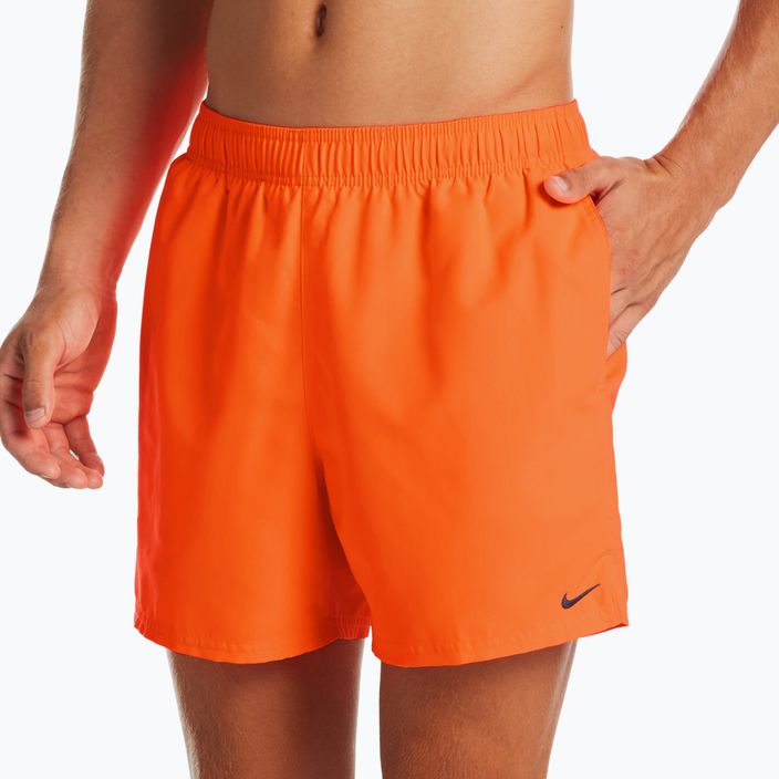 Мъжки къси панталони за плуване Nike Essential 5" Volley orange NESSA560-822 4