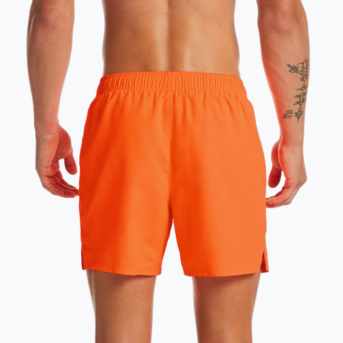 Мъжки къси панталони за плуване Nike Essential 5" Volley orange NESSA560-822 5