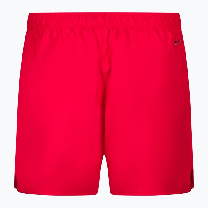 Мъжки къси панталони за плуване Nike Logo Solid 5" Volley червени NESSA566-614 2