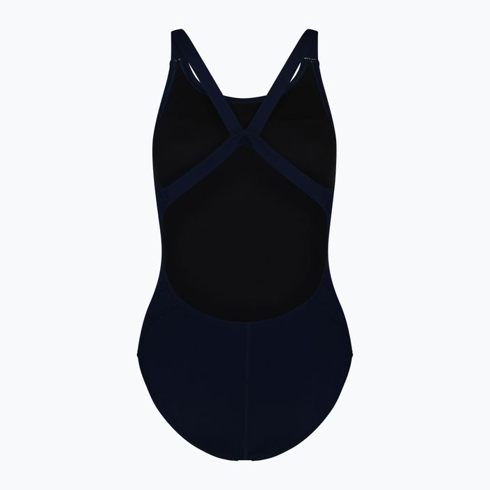 Дамски бански костюм от една част Nike Hydrastrong Solid navy blue NESSA001-440 2