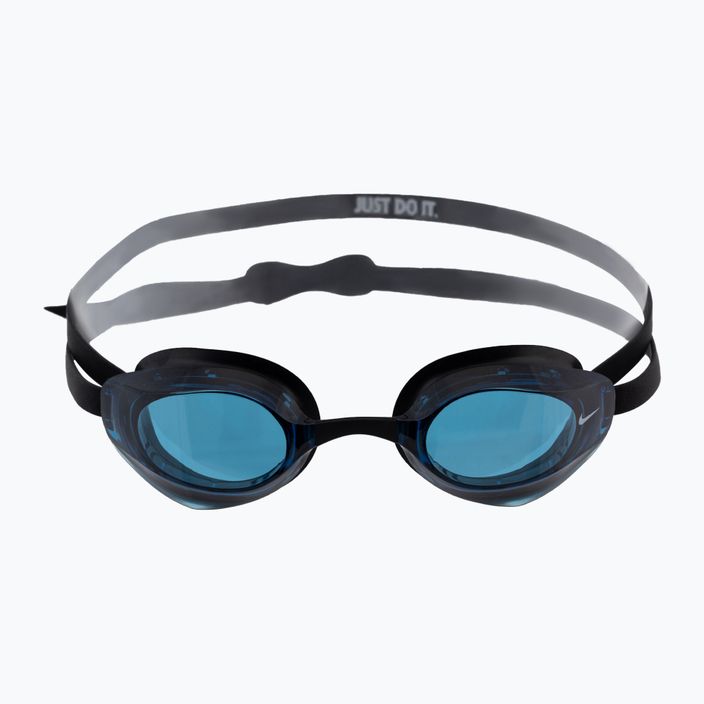 Nike VAPORE Очила за плуване черни/сини NESSA177 2