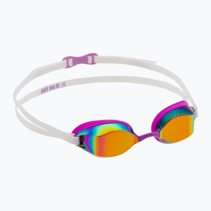 Nike LEGACY MIRROR лилави очила за плуване NESSA178