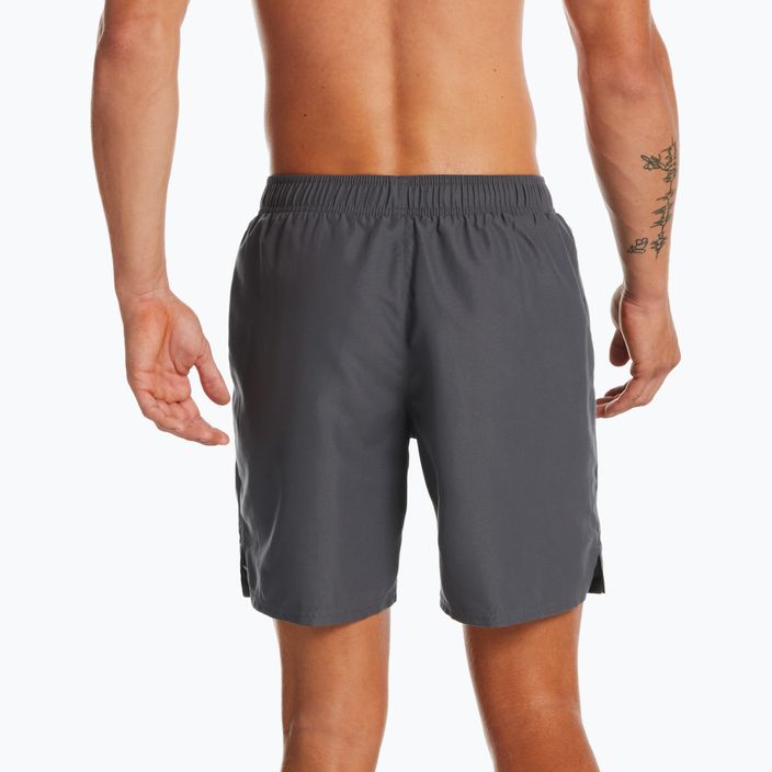 Мъжки къси панталони за плуване Nike Essential 7" Volley тъмно сиви NESSA559-018 5