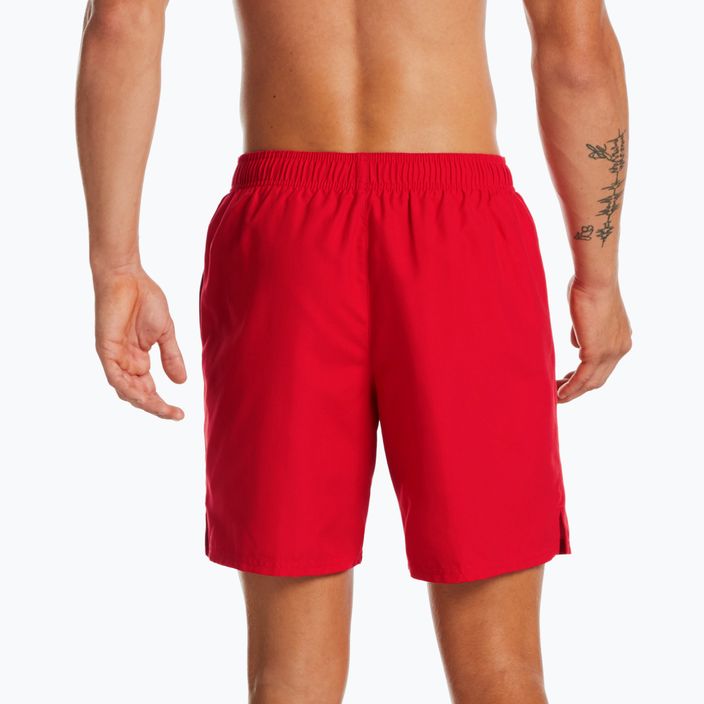 Мъжки къси панталони за плуване Nike Essential 7" Volley червени NESSA559-614 6