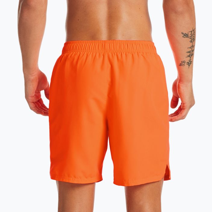 Мъжки къси панталони за плуване Nike Essential 7" Volley orange NESSA559-822 5