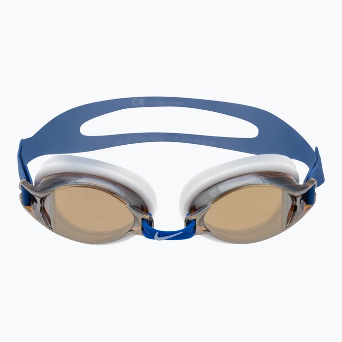 Очила за плуване Nike CHROME MIRROR тъмносини NESS7152 2
