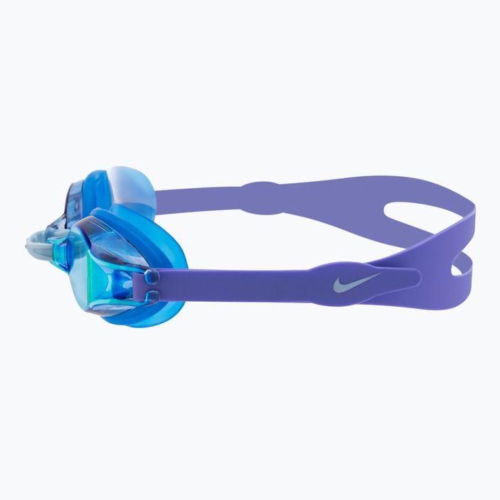 Очила за плуване Nike CHROME MIRROR лилаво-сини NESS7152 3