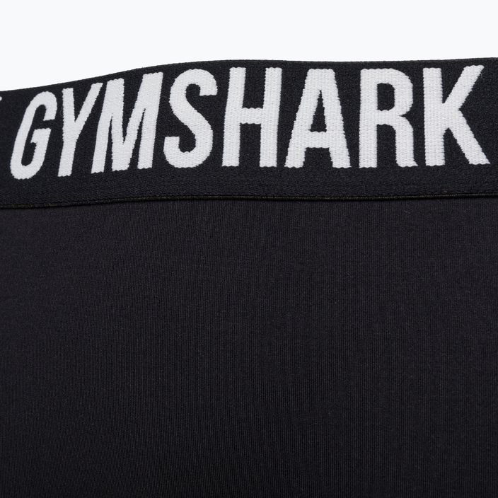 Дамски шорти за колоездене Gymshark Fit black/white 7