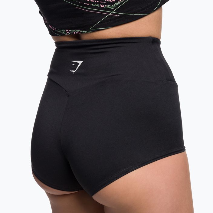 Дамски къси панталони за тренировка Gymshark черни 4