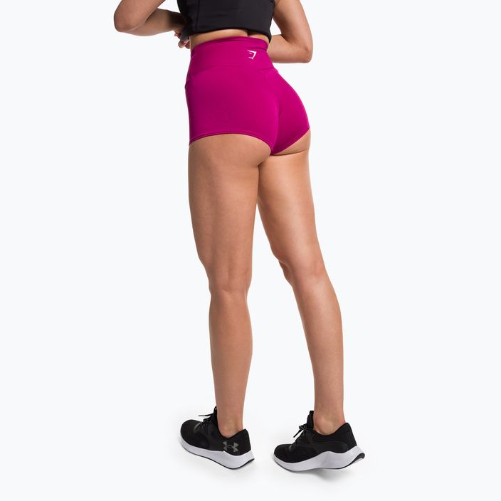 Дамски къси панталони за тренировка Gymshark berry pink 3
