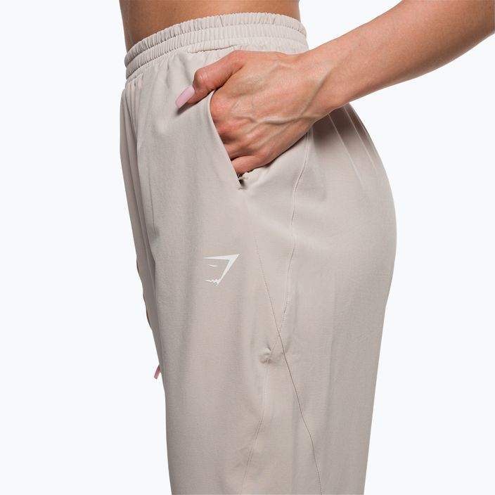 Дамски панталони за обучение Gymshark Maximise Track pebble grey 4