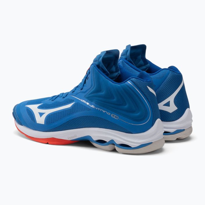 Обувки за волейбол Mizuno Wave Lightning Z6 Mid blue V1GA200524 3