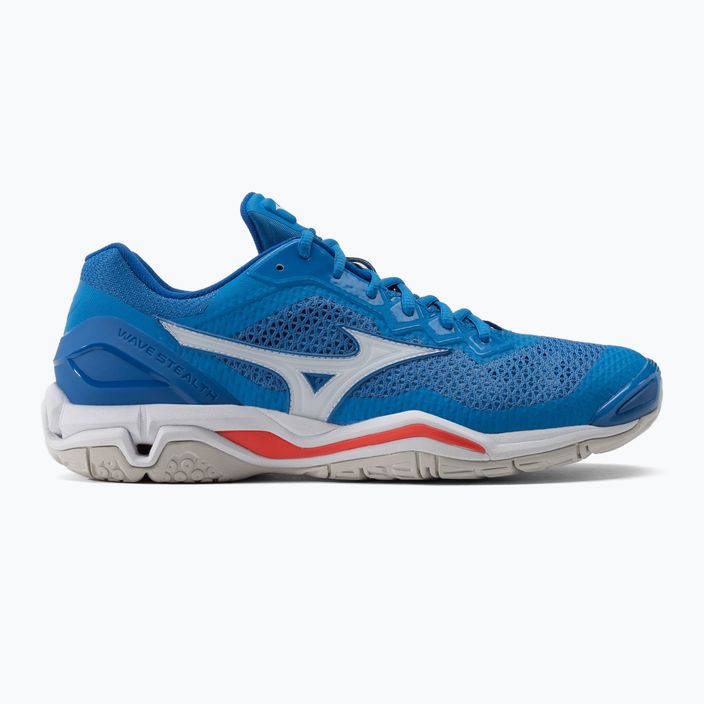 Обувки за хандбал Mizuno Wave Stealth V blue X1GA180024 2