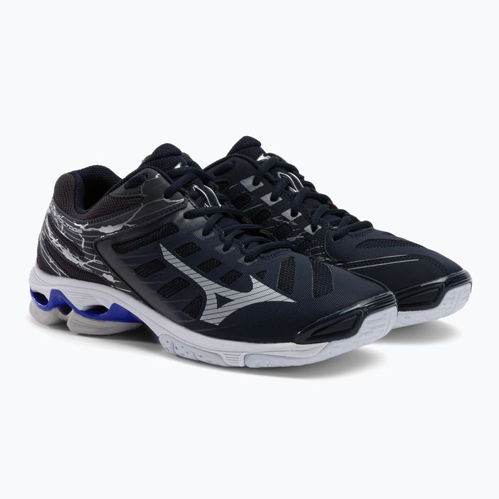 Мъжки обувки за волейбол Mizuno Wave Voltage navy blue V1GA216001 5