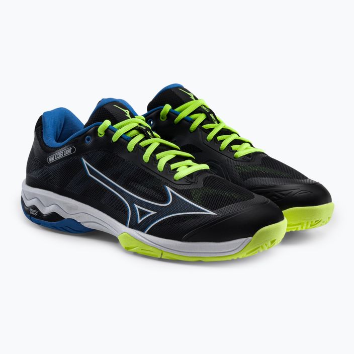 Мъжки обувки за тенис Mizuno Wave Exceed Light AC black 61GA2218 5