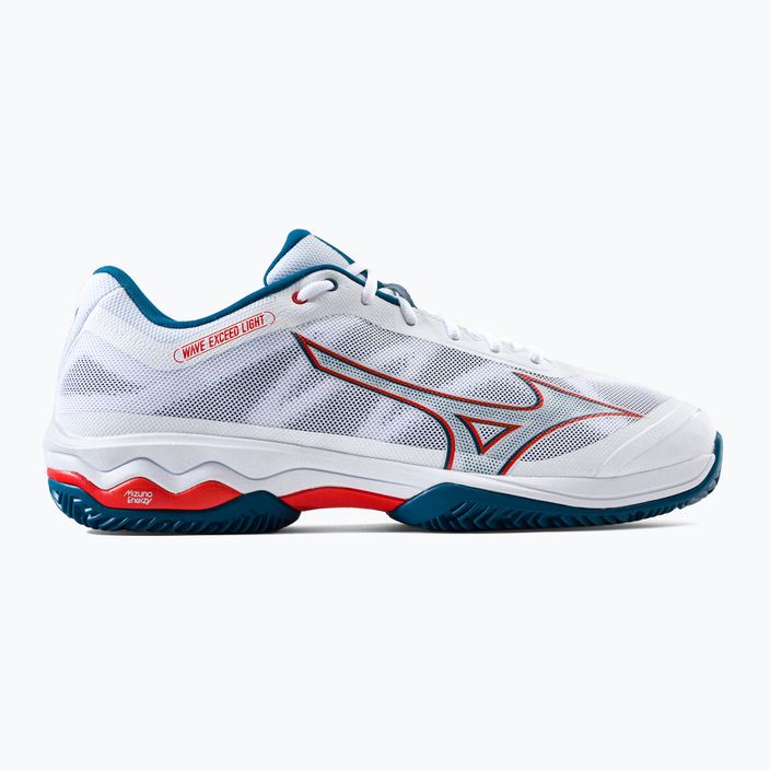 Мъжки обувки за тенис Mizuno Wave Exceed Light CC white 61GC222030 2