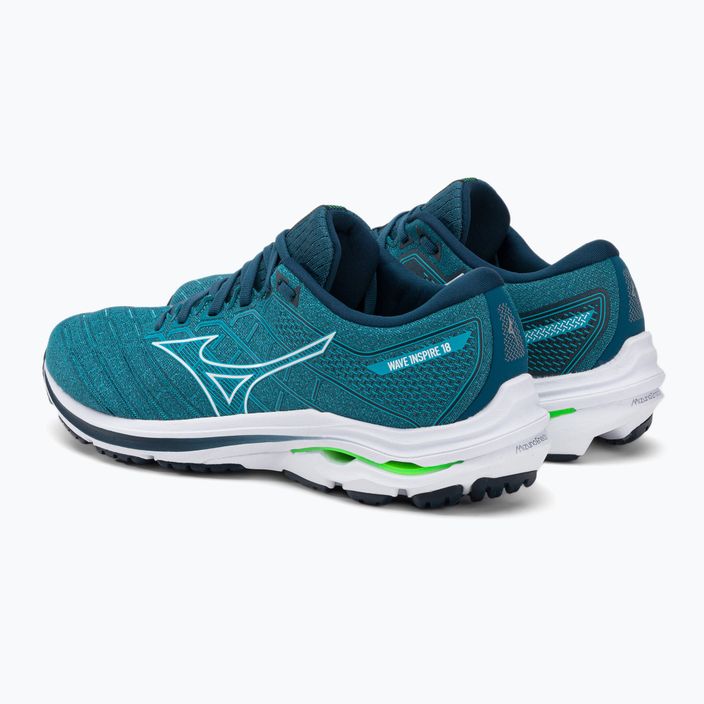 Мъжки обувки за бягане Mizuno Wave Inspire 18 blue J1GC224402 3