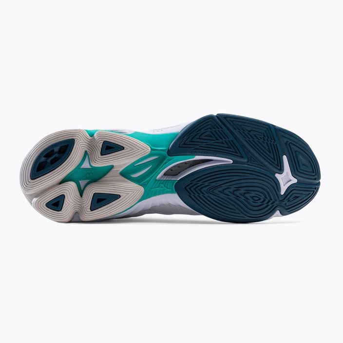 Мъжки обувки за волейбол Mizuno Wave Lightning Z7 Mid white V1GA225048 4