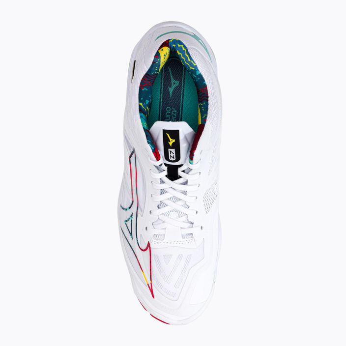 Мъжки обувки за волейбол Mizuno Wave Lightning Z7 Mid white V1GA225048 6