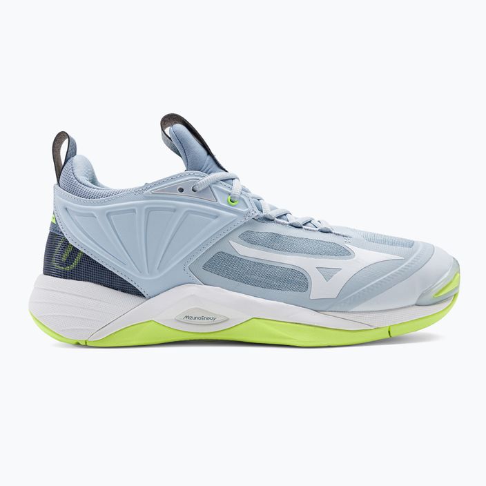 Мъжки обувки за волейбол Mizuno Wave Momentum 2 heather/white/neo lime 2